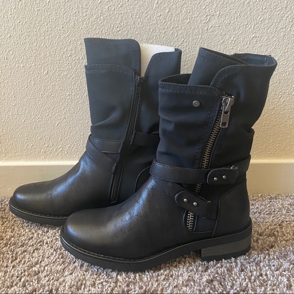Carlos Santana Sawyer Black Boots